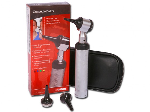 Medical Equipment, Otoscopes and Headlights, PARKER OTOSCOPE - rechargeable handle with charging station